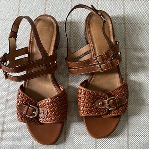 Ron White leather sandals
